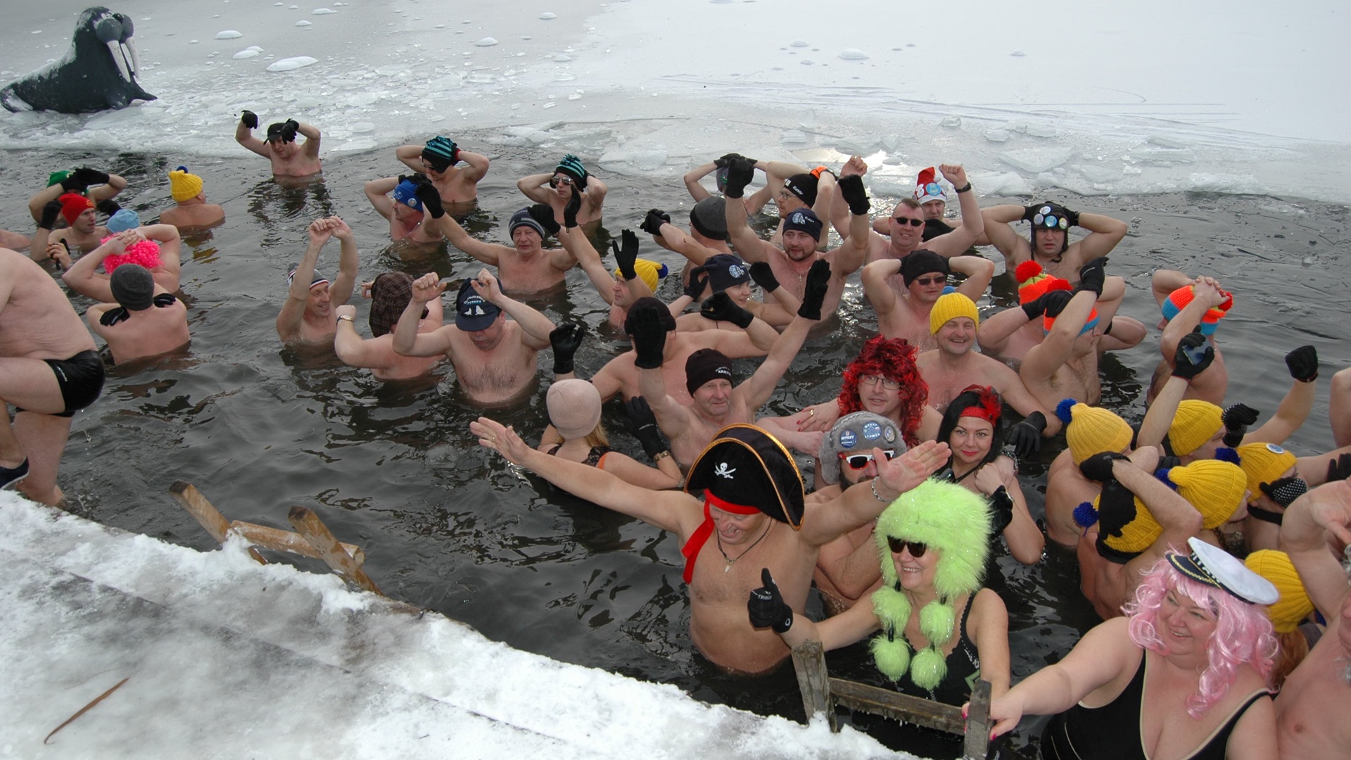 Wielkie święto morsów w Augustowie