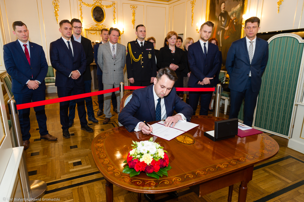 Prezydent Białegostoku powołał kolejnego zastępcę – Przemysława Tuchlińskiego