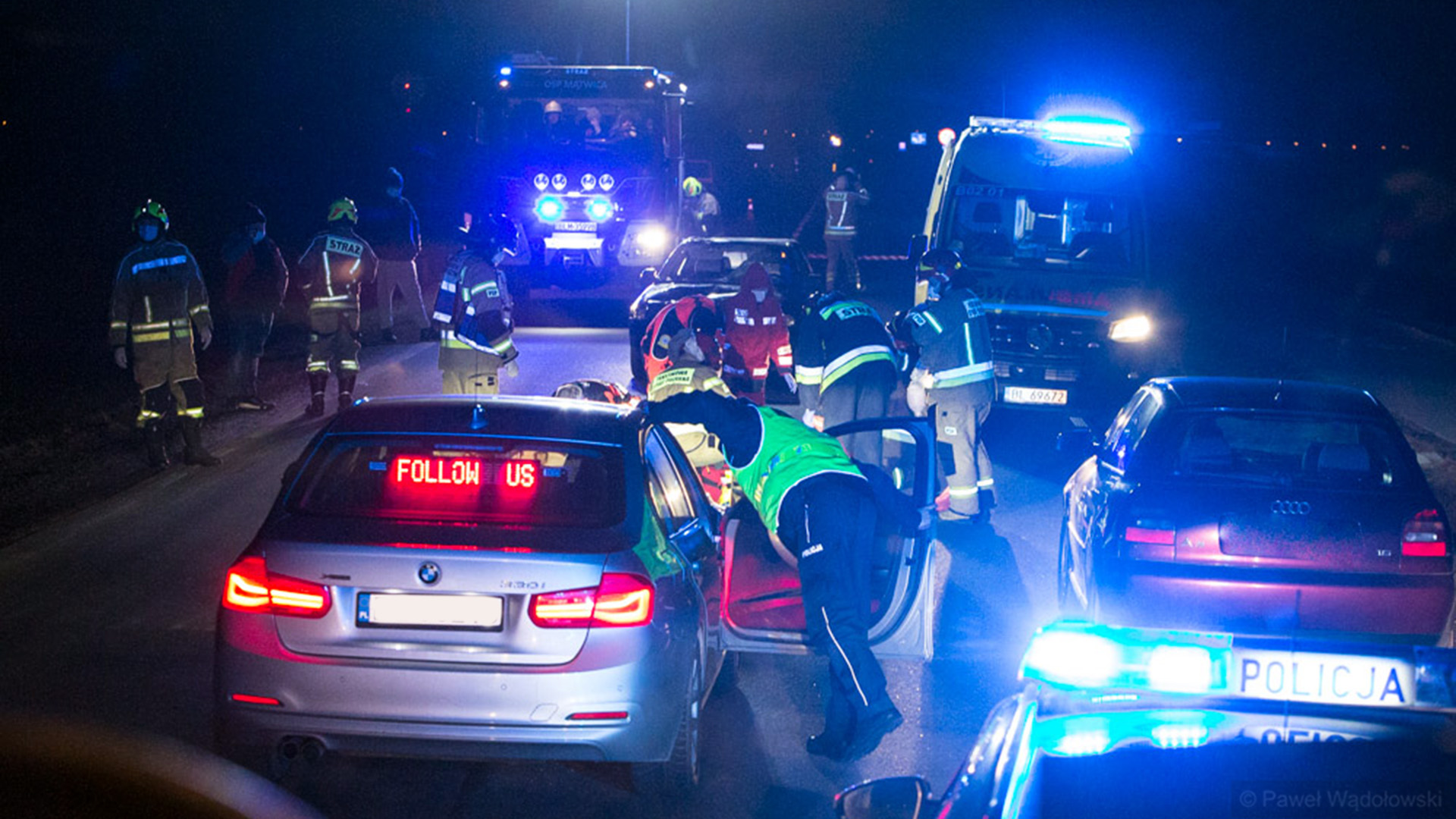 Śmiertelne potrącenie pieszego w pobliżu Mątwicy