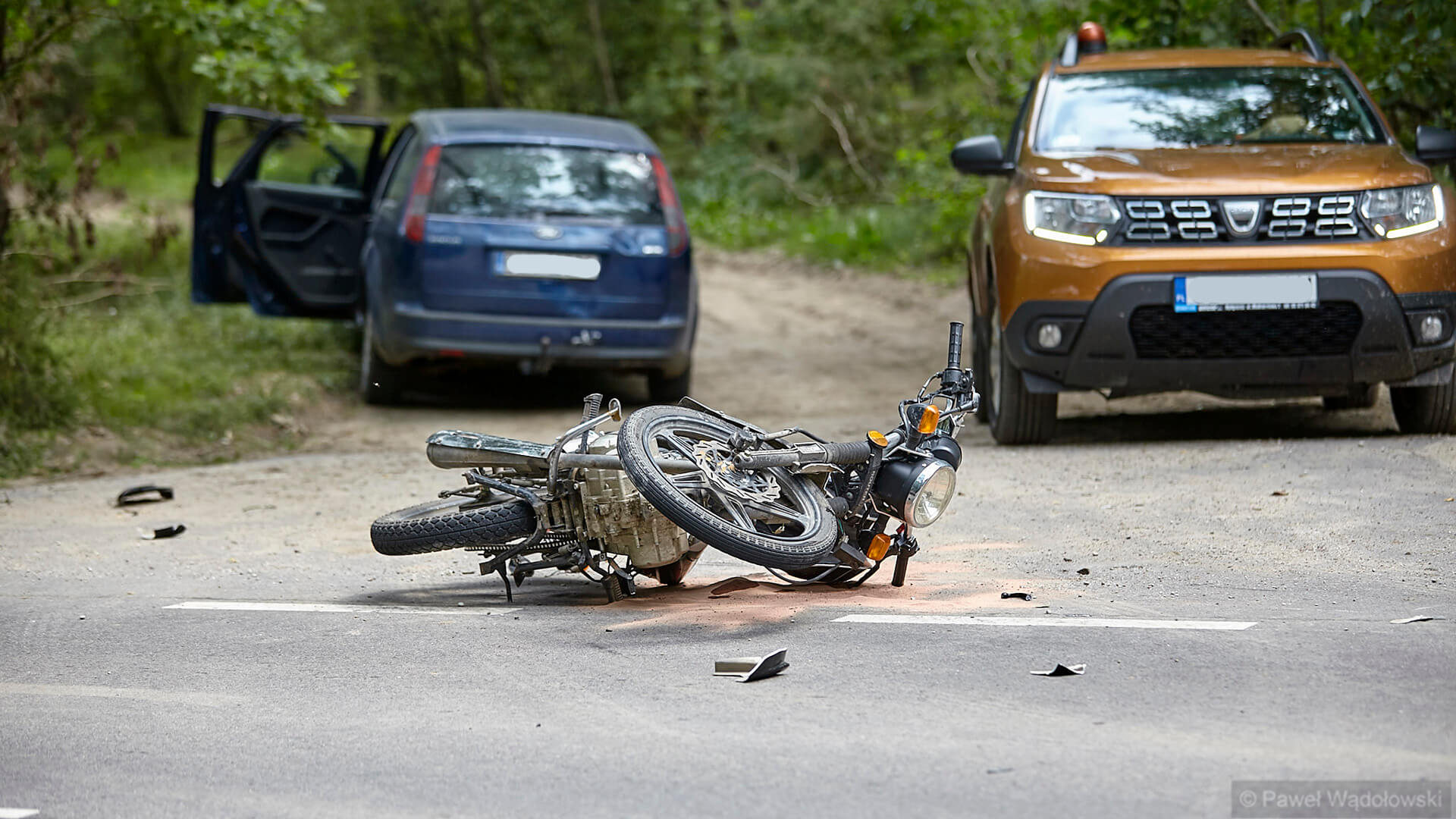 Wypadek k. Nowogrodu - jedna osoba trafiła do szpitala