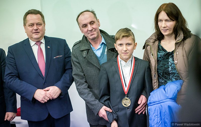 Nastoletni Krystian z Łomży Młodym Bohaterem