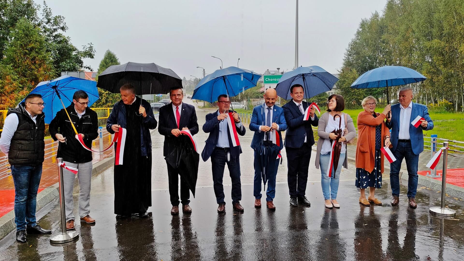 W Choroszczy oddano do użytku most na rzece Horodniance