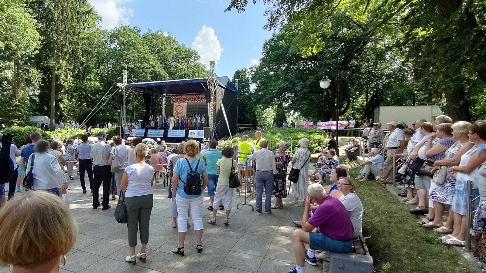Święto Kultury Białoruskiej w białostockim Parku Planty