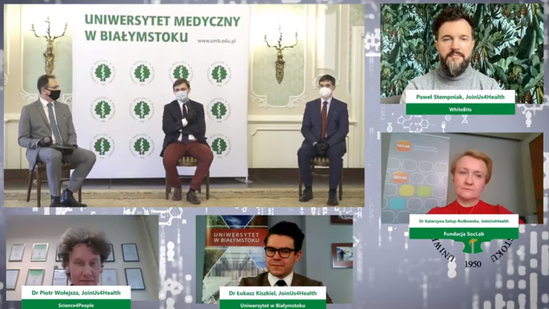 Białostockie uczelnie w międzynarodowym projekcie "JoinUs4Health" [wideo]