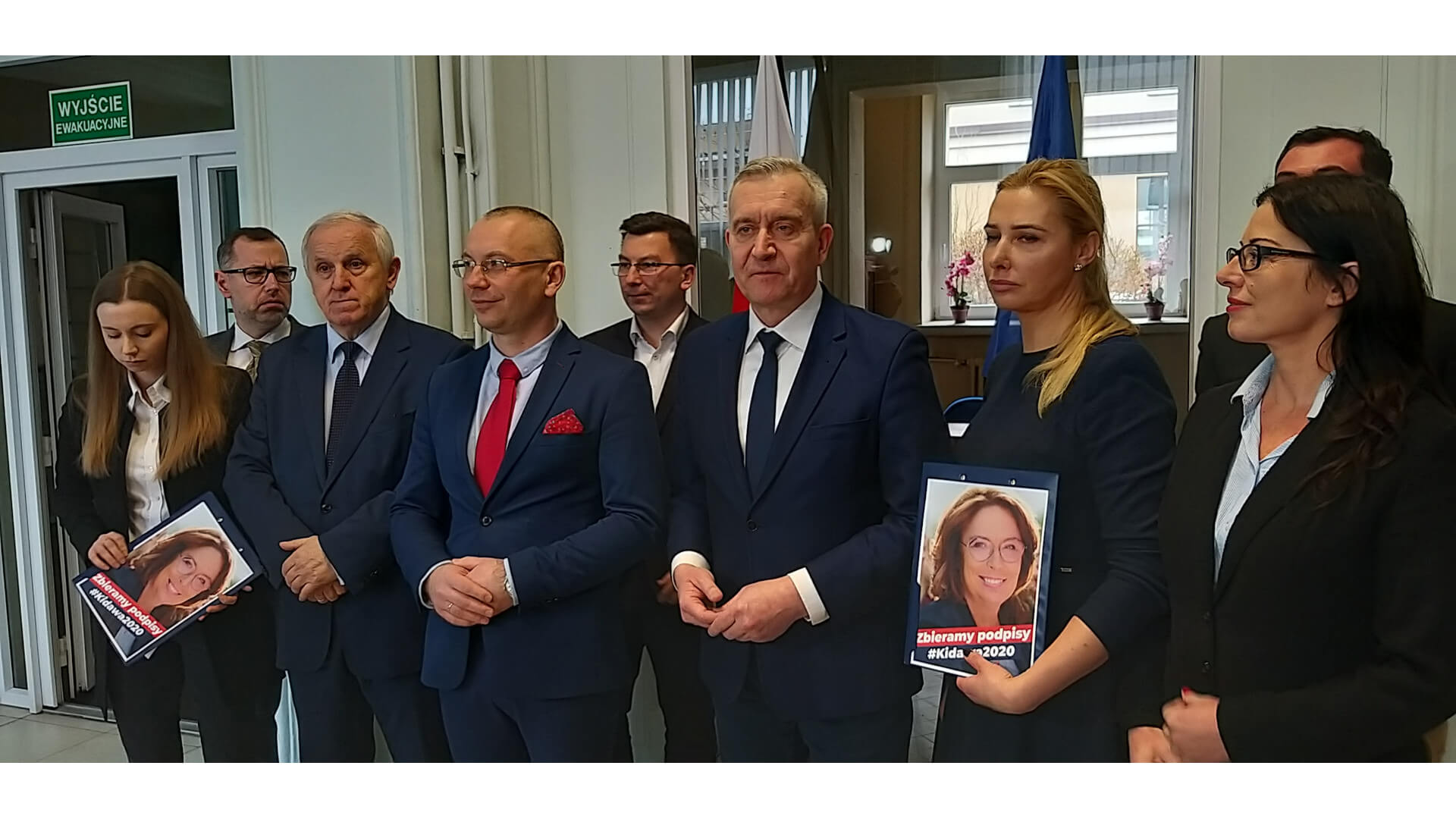 Sztab wyborczy Małgorzaty Kidawy-Błońskiej zbiera podpisy