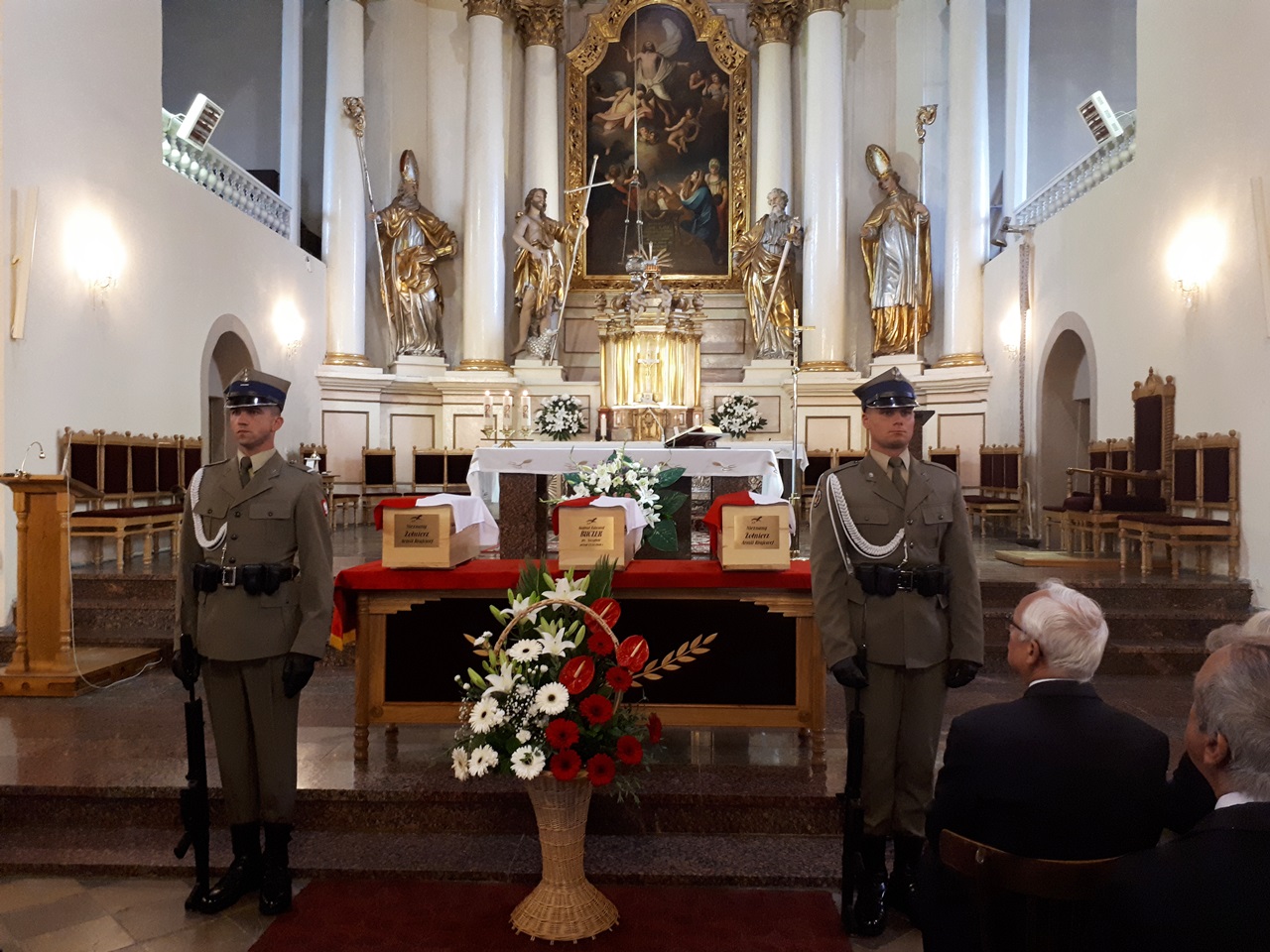 Trzej żołnierze AK upamiętnieni w Ejszyszkach na Litwie
