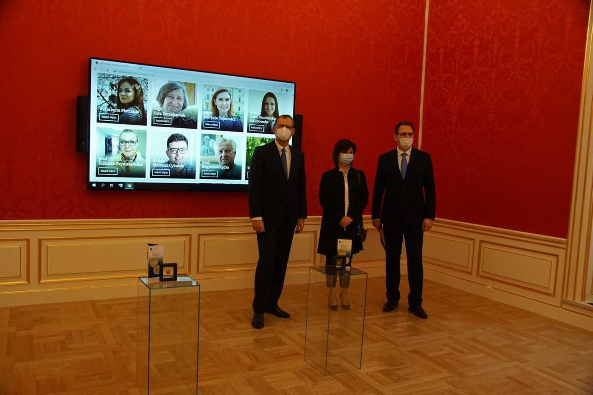 W odtworzonej sali audiencyjnej Pałacu Branickich powstała Aula Nobilium UMB