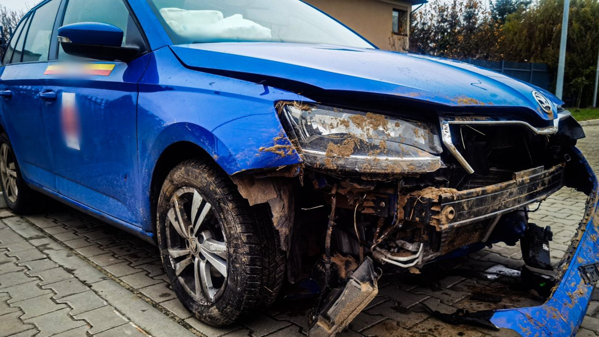 Policyjny pościg za kierowcą przewożącym osoby nielegalnie przebywające w Polsce