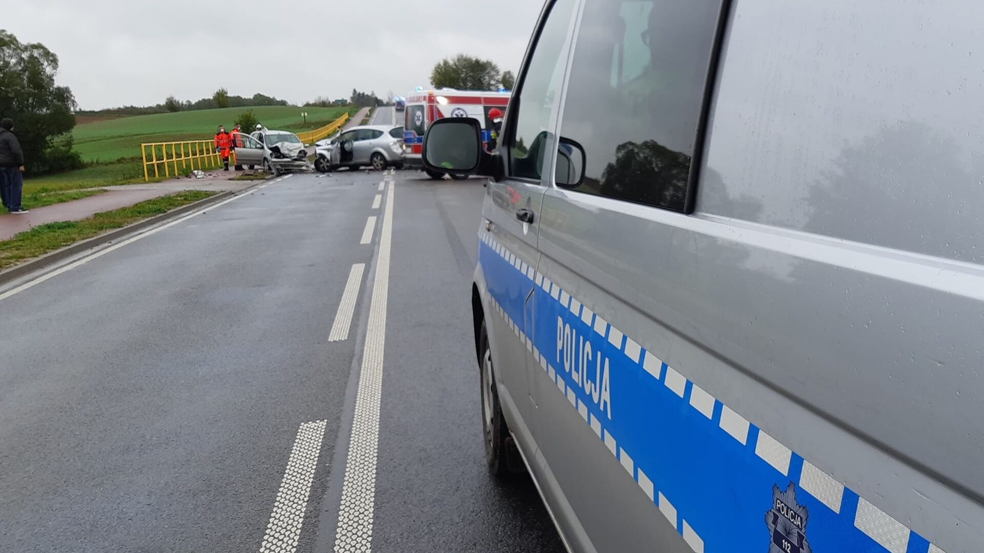 Wypadek w okolicach Sejn - rannych jest 5 osób