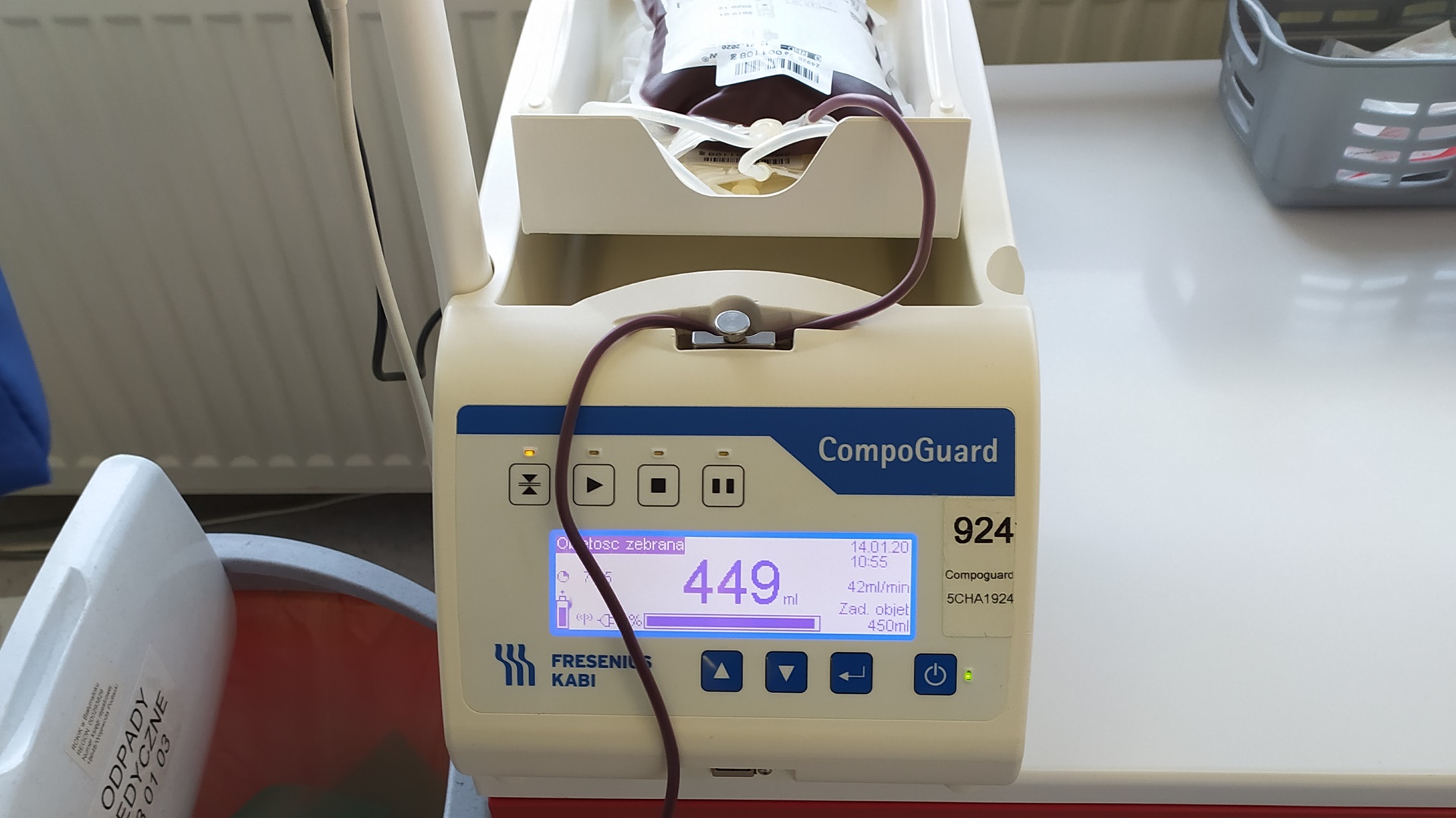 W RCKiK w Białymstoku zmniejszyły się zapasy krwi - potrzeba dawców