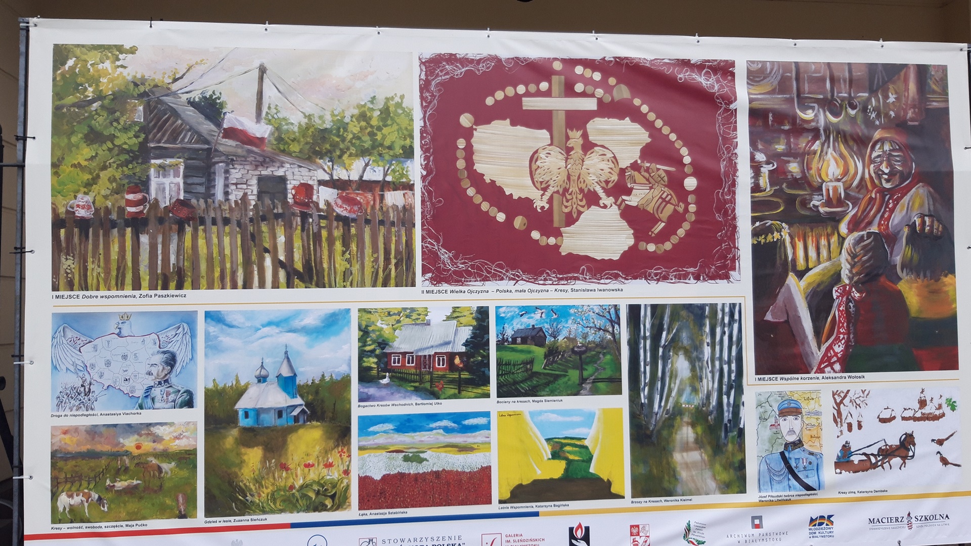 W Białymstoku podsumowano międzynarodowy konkurs "Kresy pędzlem malowane"