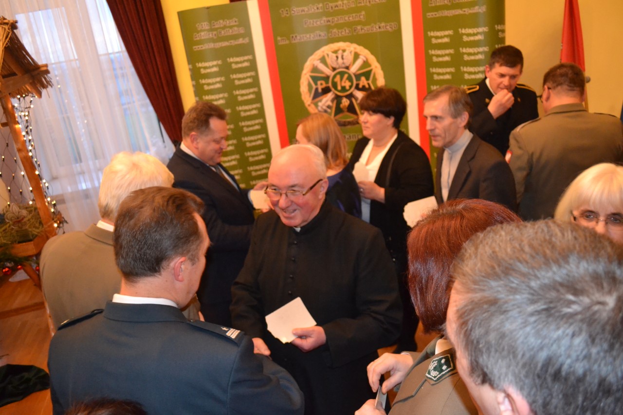 Spotkanie opłatkowe służb mundurowych w Suwałkach