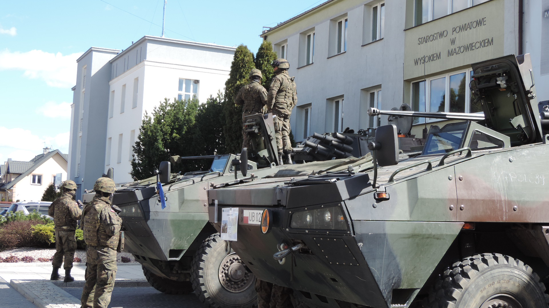 Żołnierze ze Szczecina odwiedzili Wysokie Mazowieckie