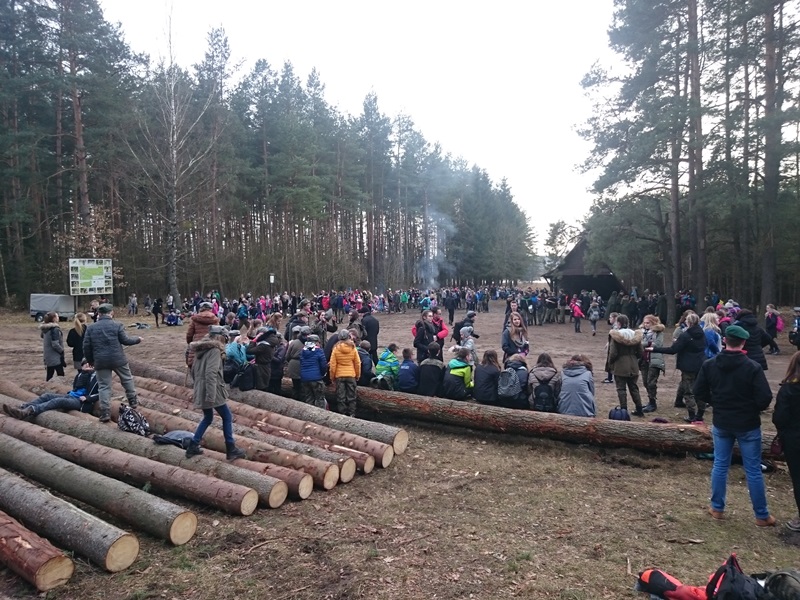 Ponad 1000 harcerzy wędrowało koło Supraśla śladami Powstańców Styczniowych