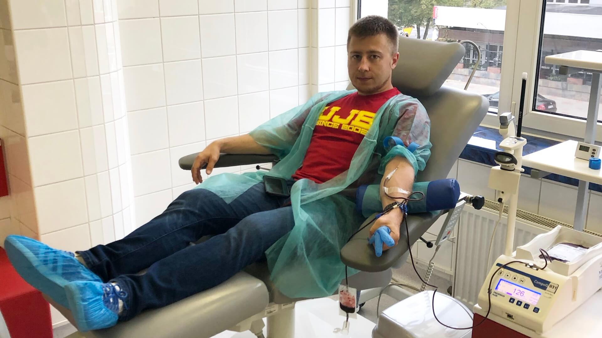 Za oddanie krwi można dostać voucher na bilet za złotówkę na mecz Jagiellonii