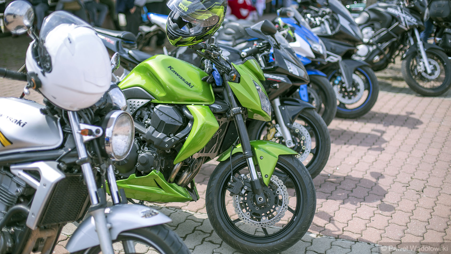 Setki motocykli w centrum Łomży - akcja MotoSerce