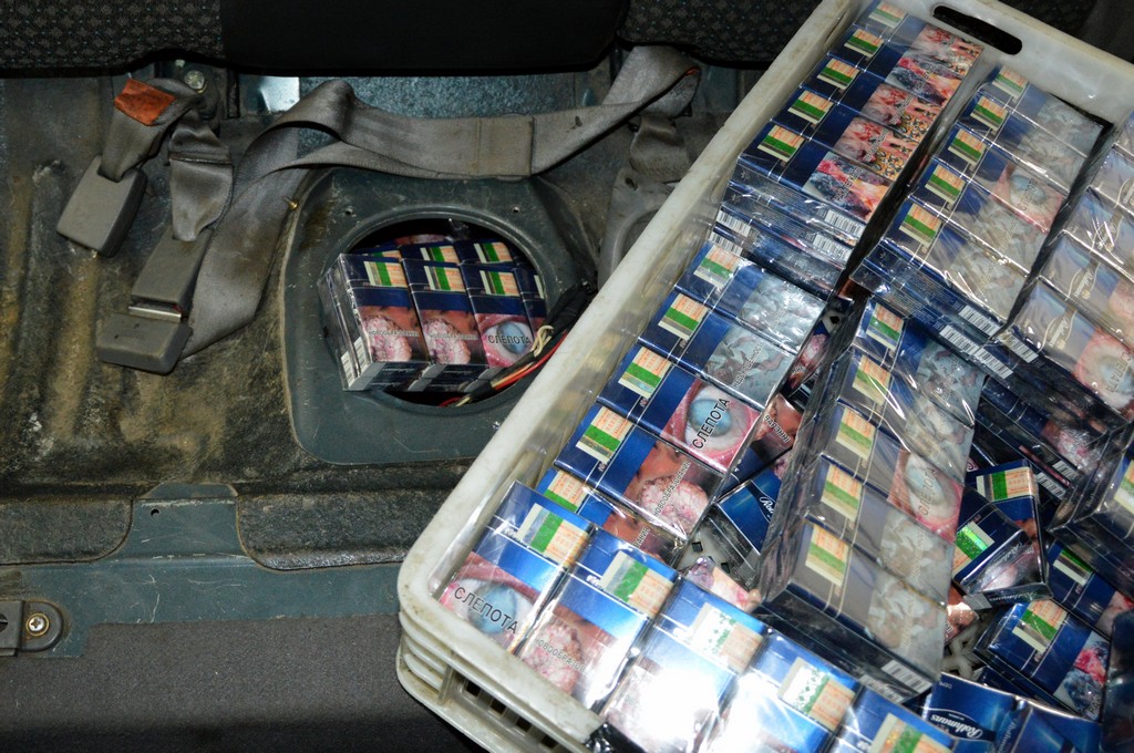 W Kuźnicy przechwycono nielegalne papierosy o wartości 50 tys. zł