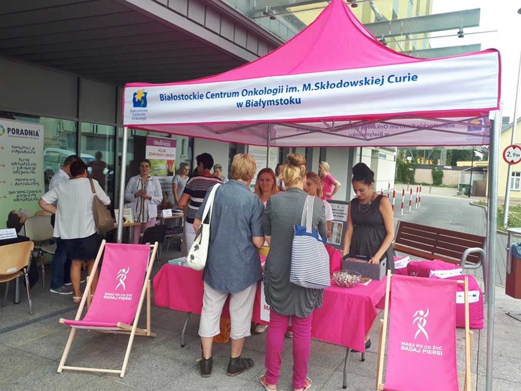 "Idź naprzód! Ciesz się życiem" – nowe programy profilaktyki raka w Białymstoku
