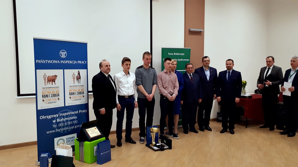 Zambrowianin laureatem 22. edycji konkursu dla szkół rolniczych