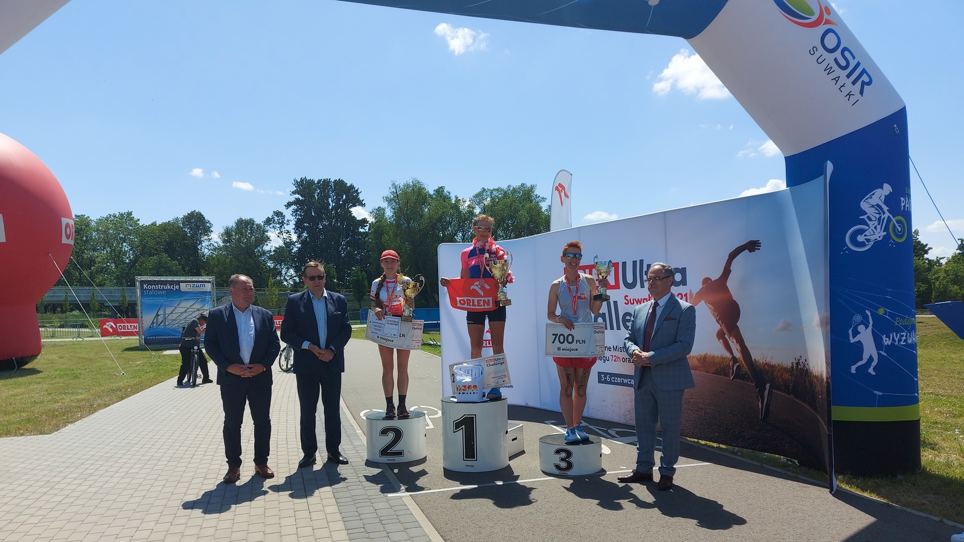 Patrycja Bereznowska pobiła w Suwałkach rekord świata w biegu 72-godzinnym kobiet