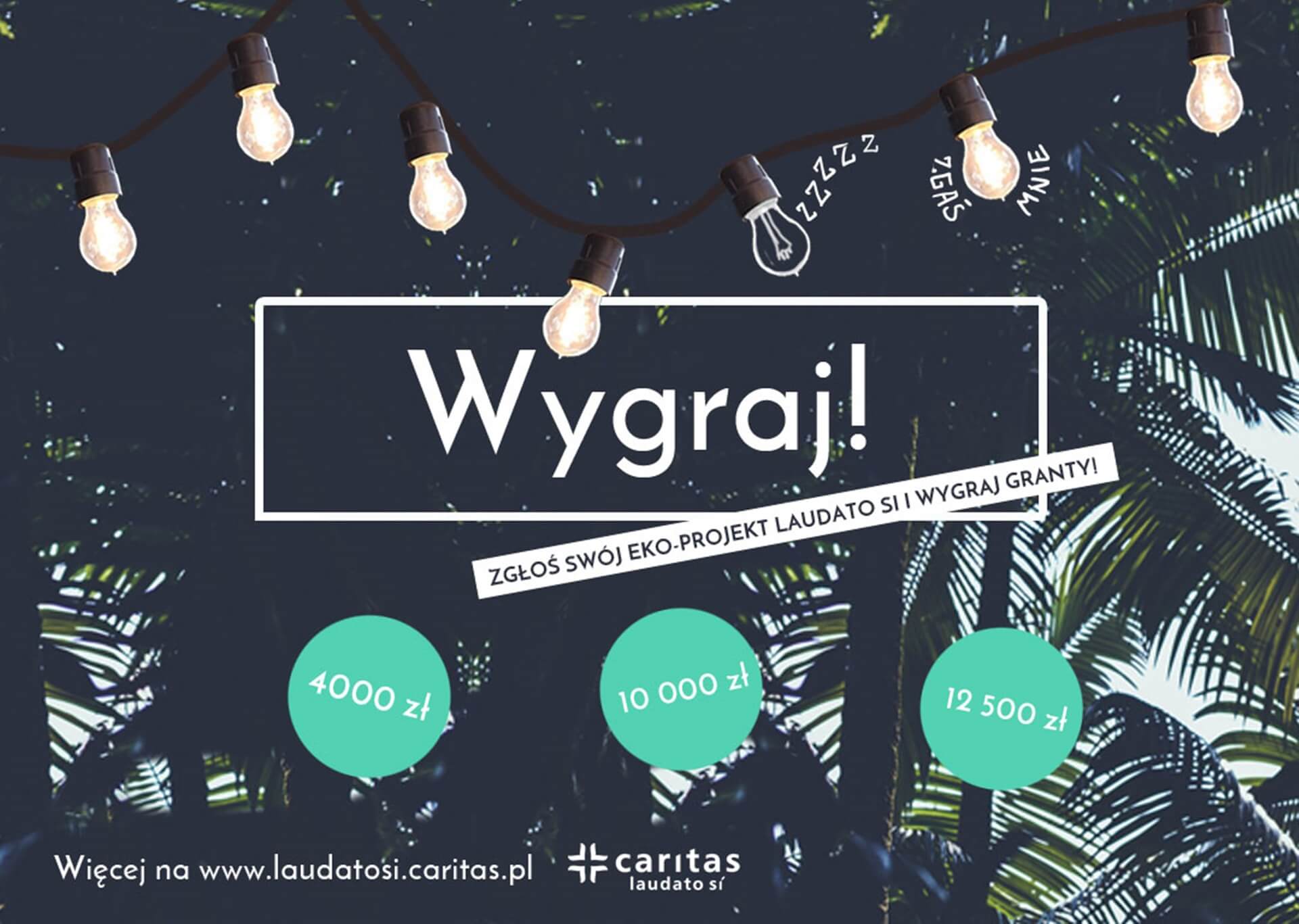 Caritas po raz kolejny ogłasza konkurs grantowy - można zdobyć dofinansowanie na eko-projekty