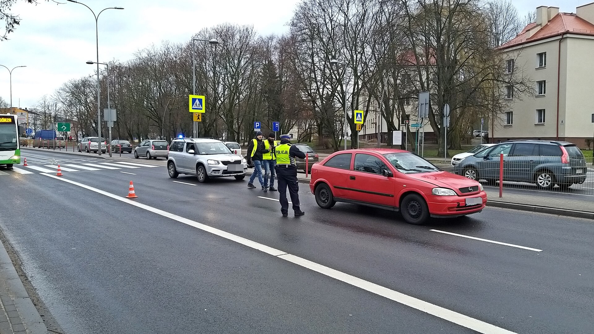 71-latka została potrącona na pasach w centrum Białegostoku