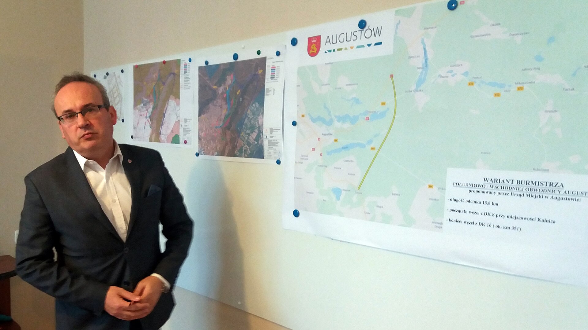 Obwodnica Augustowa. Wariant burmistrza pod lupą drogowców