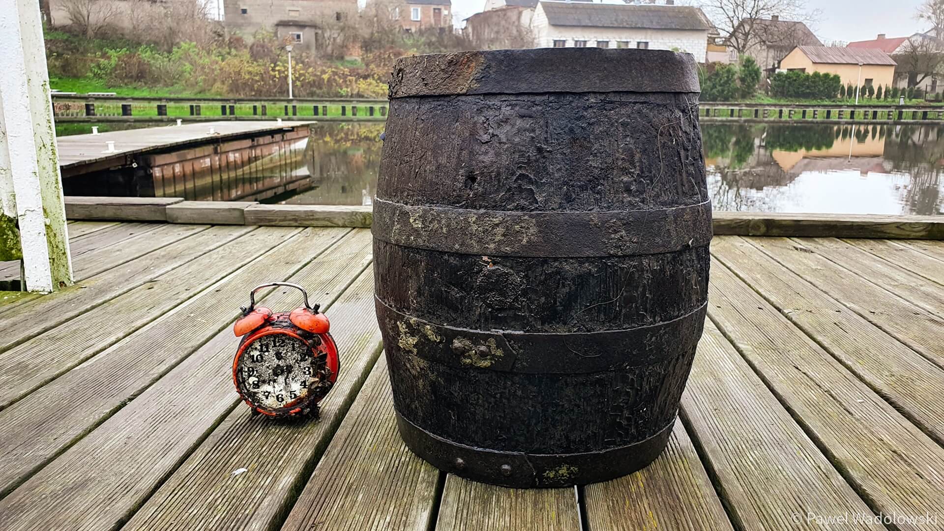 Nurkowie sprzątali Jezioro Rajgrodzkie