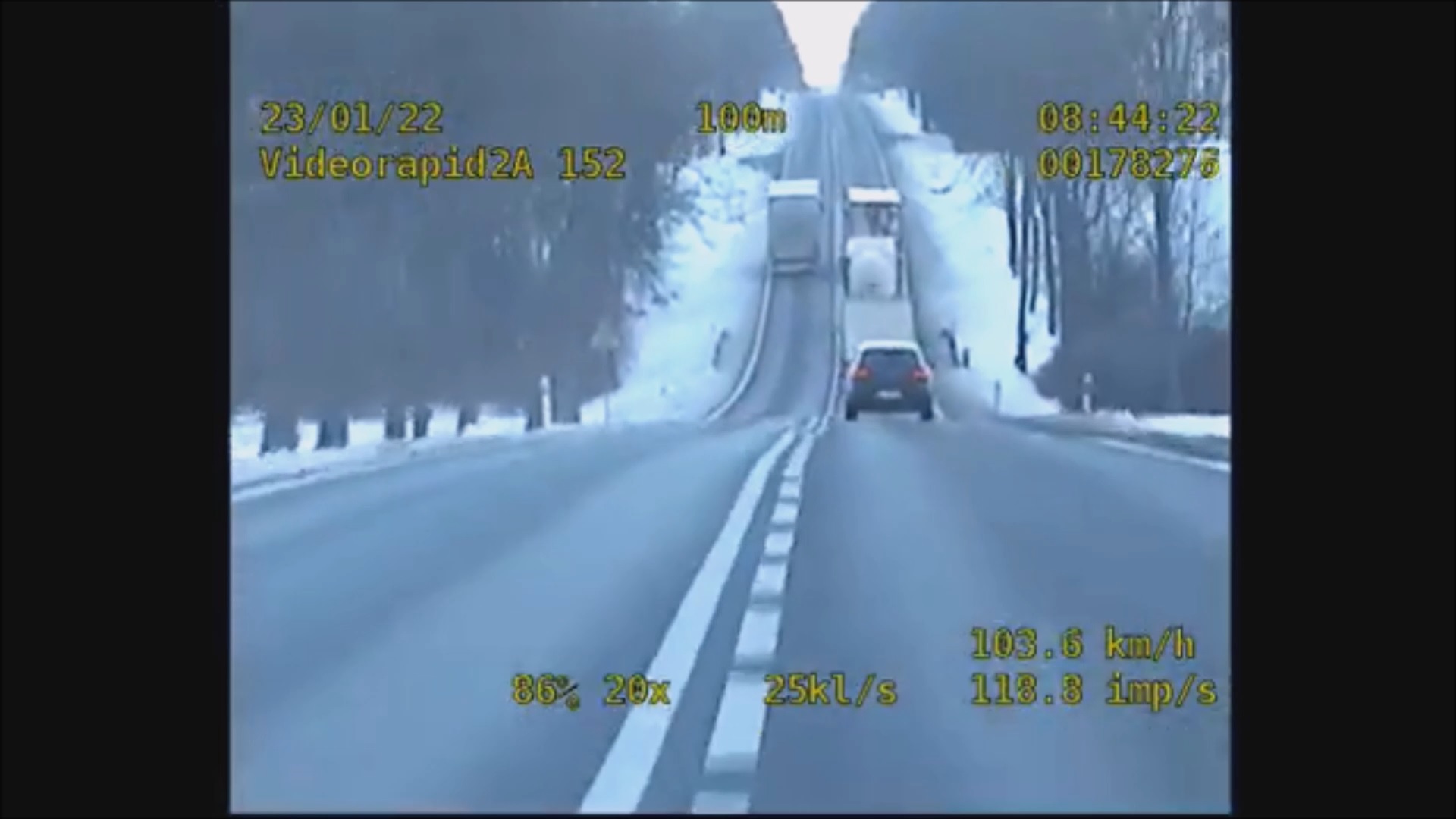 W Podlaskiem litewski kierowca zapłacił mandat w wysokości 5 tys. zł za niebezpieczne wyprzedzanie