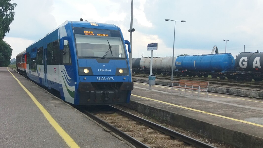 Ruch pociągów będzie częściowo wstrzymany. Pasażerowie mogą nie dojechać do Suwałk i Kuźnicy