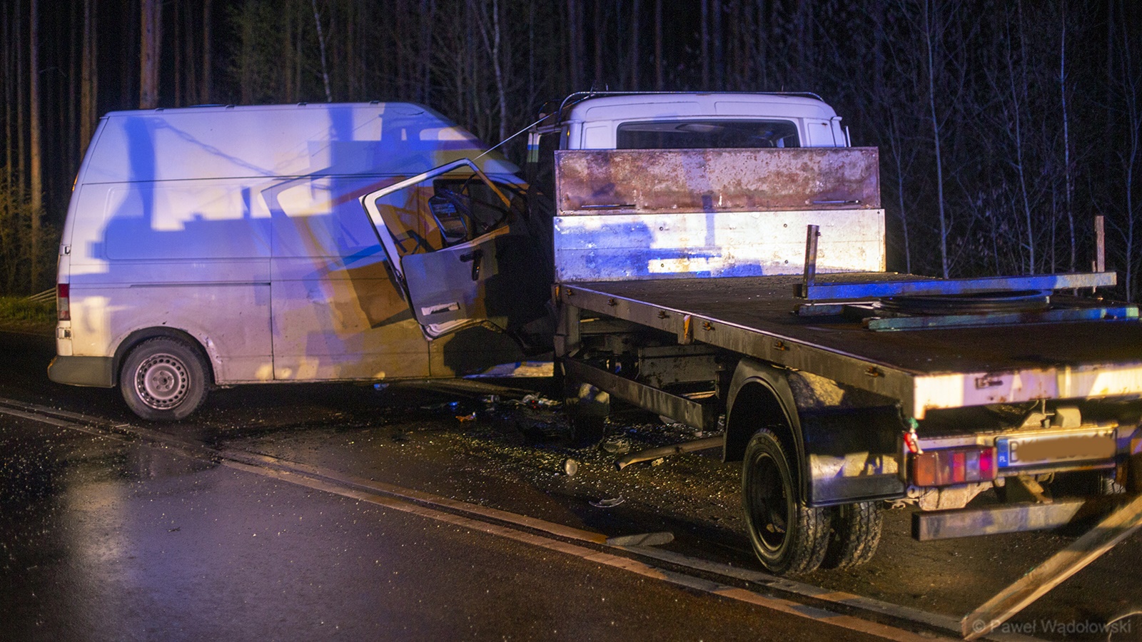 Pięć osób rannych w wypadku na drodze z Nowogrodu do Kolna