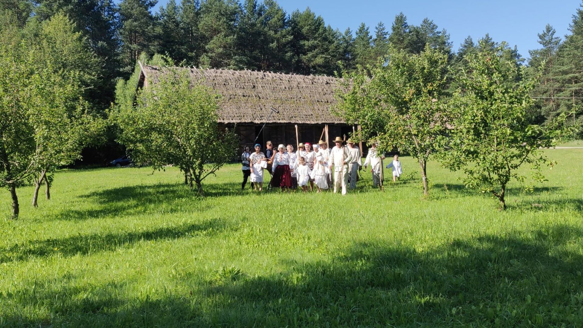 Ostatnie nagrania w skansenie do projektu ''Muzealne ABC'' [zdjęcia]