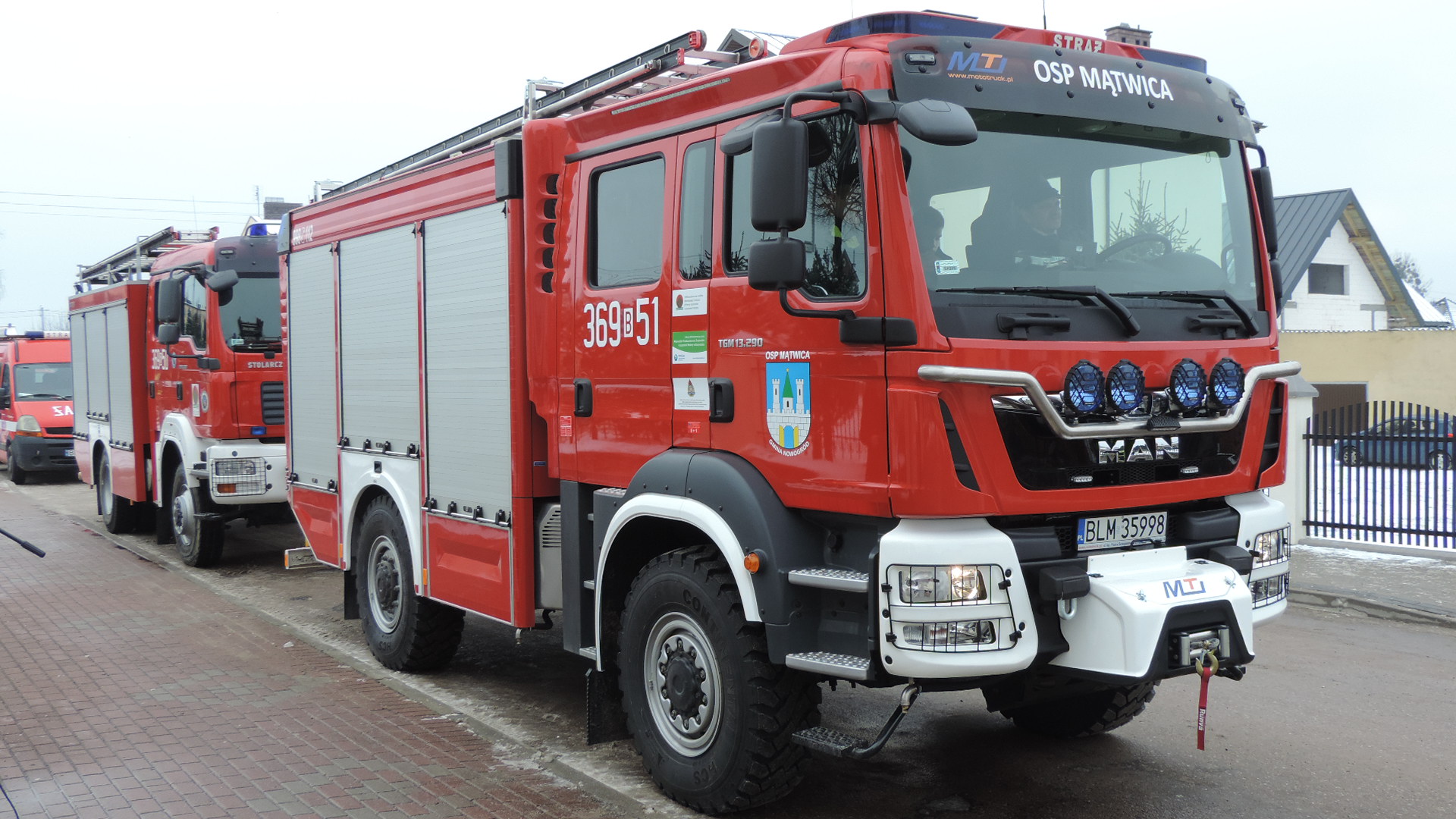 Jednostka OSP w Mątwicy ma nowy samochód za ponad 850 tys. zł