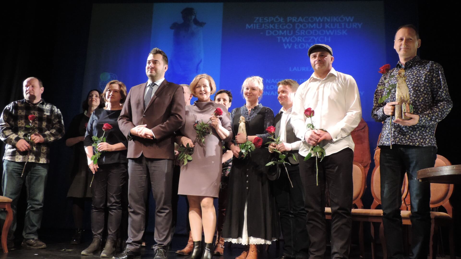 Prezydent Łomży wręczył nagrody za szczególne dokonania w kulturze