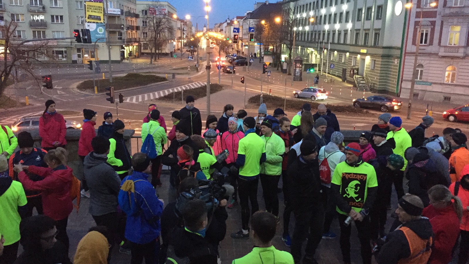 Ponad 100 uczestników wzięło udział w białostockiej Biegowej Drodze Krzyżowej