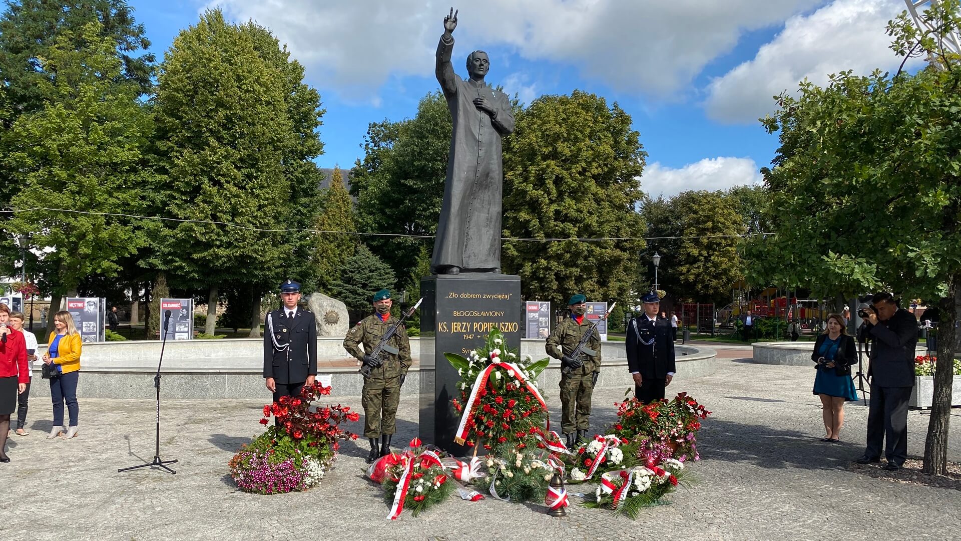 W Suchowoli upamiętniono 73. rocznicę urodzin ks. Jerzego Popiełuszki