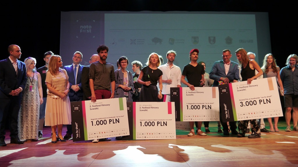 Anna Morawiec wygrała festiwal "Notofest" w Suwałkach w kategorii "no to short"