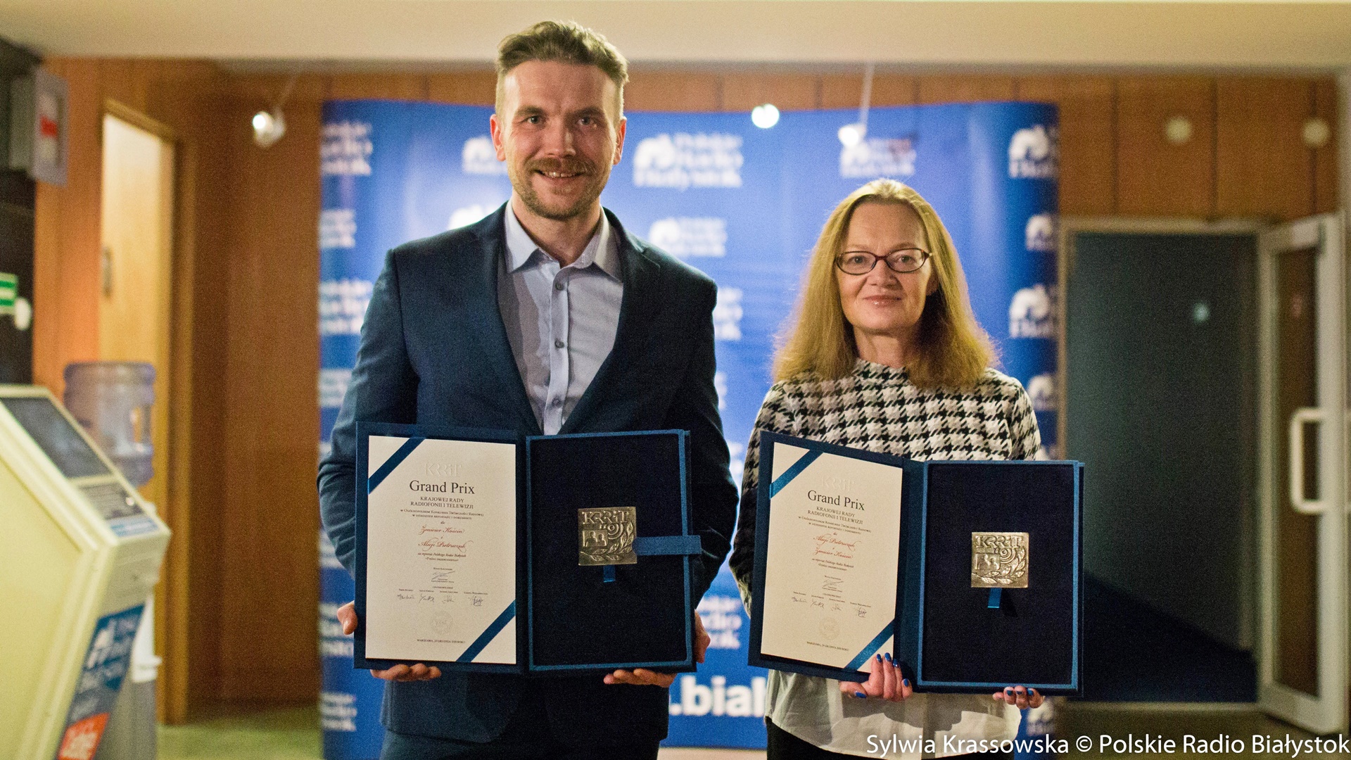 Alicja Pietruczuk i Źmicier Kościn z Grand Prix Krajowej Rady Radiofonii i Telewizji