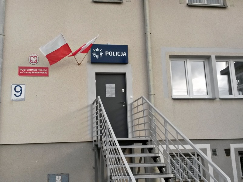 Ponowne otwarcie posterunku policji w Czarnej Białostockiej