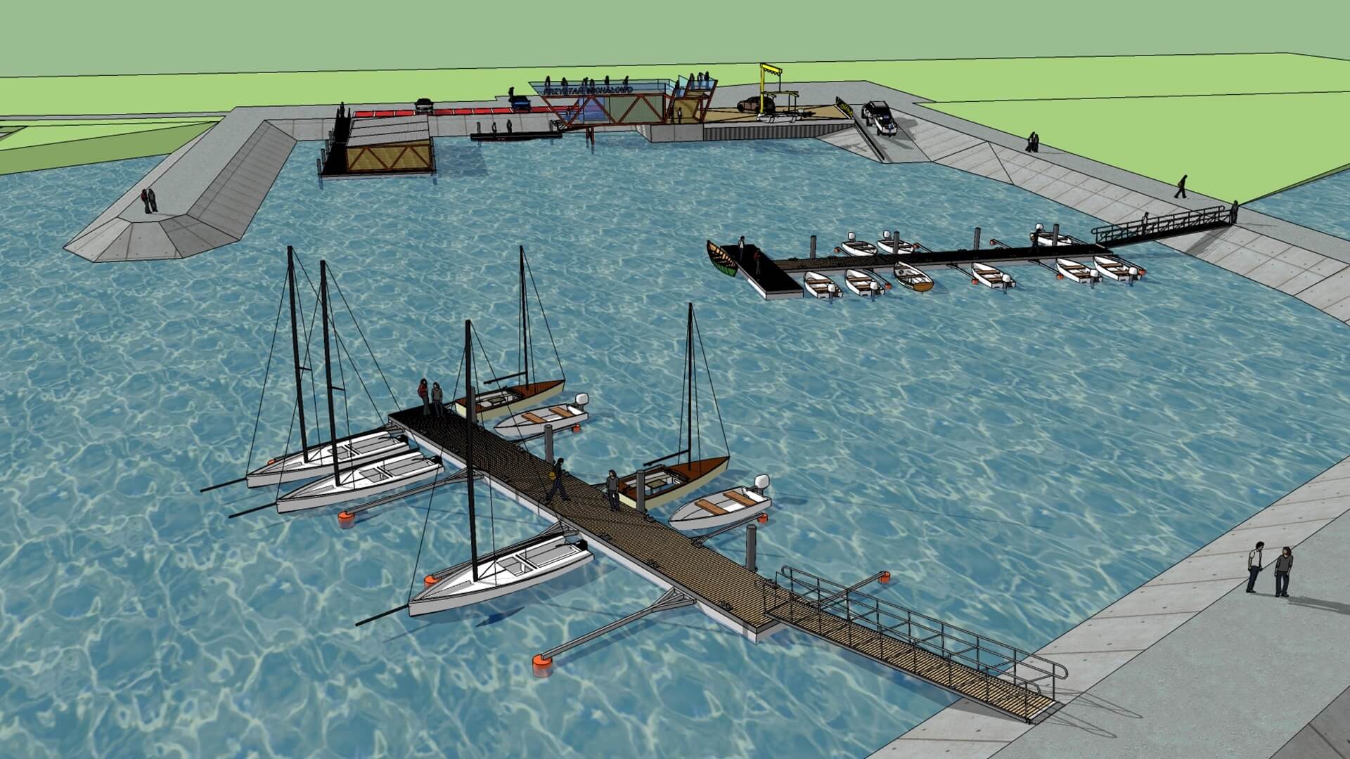 Gmina Michałowo chce rozbudować plażę i port w Bondarach