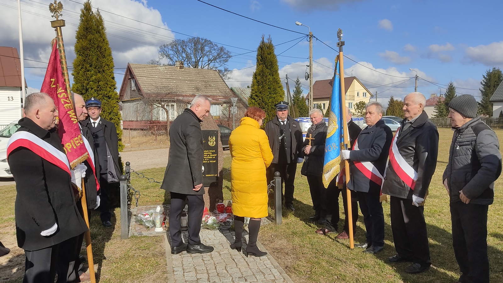 Uroczystości w Łapach upamiętniające Żołnierzy Niezłomnych