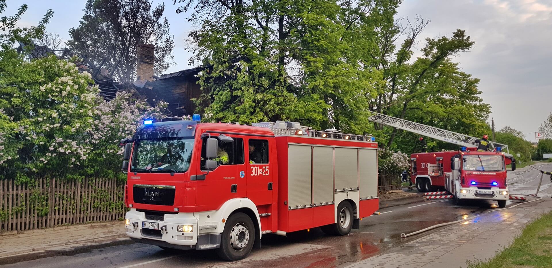 Kara więzienia dla dwóch mężczyzn za nieudzielenia pomocy ofiarom pożaru w Białymstoku