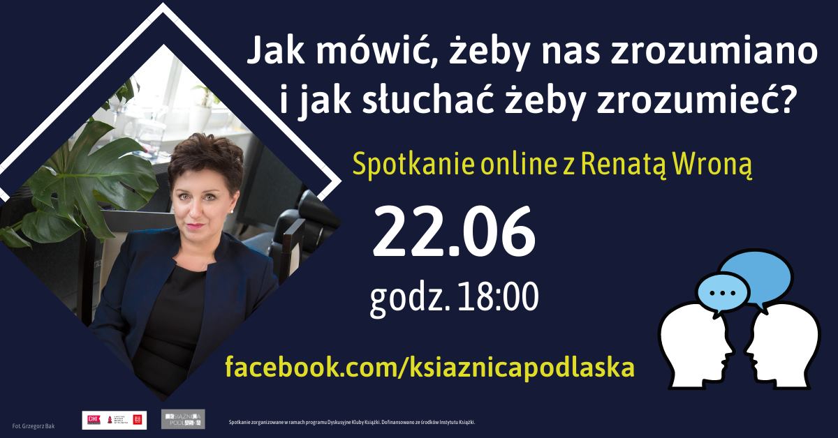 Kultura online - czytanie performatywne w AT, spotkanie z Renatą Wroną i Galeria im. Sleńdzińskich ponownie otwarta