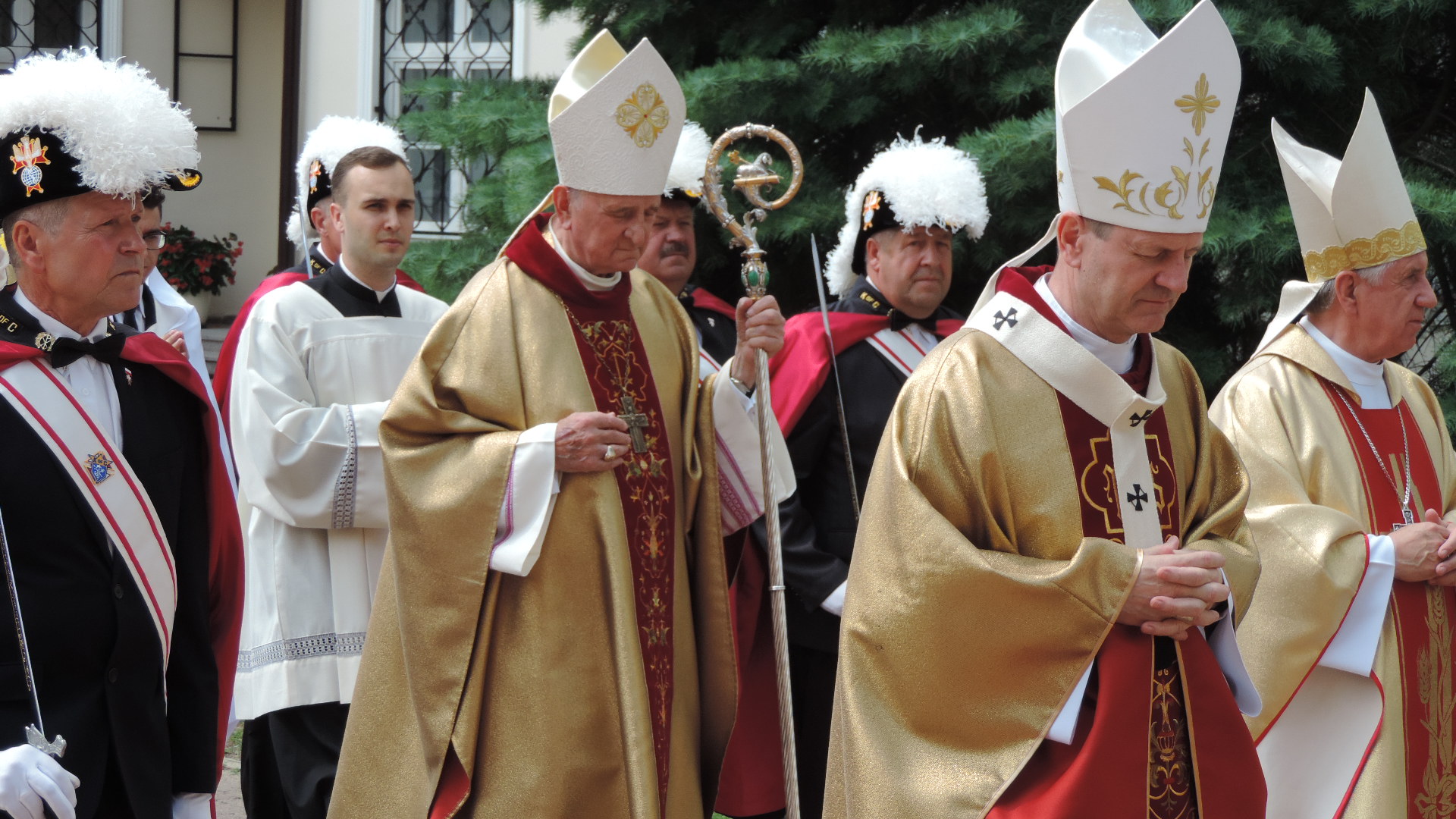 Bp senior diecezji łomżyńskiej Stanisław Stefanek celebruje 60. rocznicę święceń kapłańskich