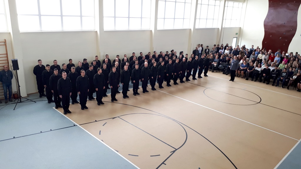 Nowo przyjęci policjanci złożyli ślubowanie w Białymstoku