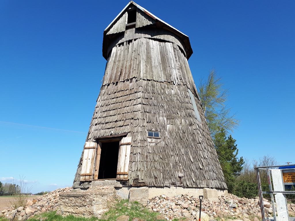 Zabytkowy wiatrak będzie główną atrakcją powstającego Parku Kulturowego Korycin-Milewszczyzna