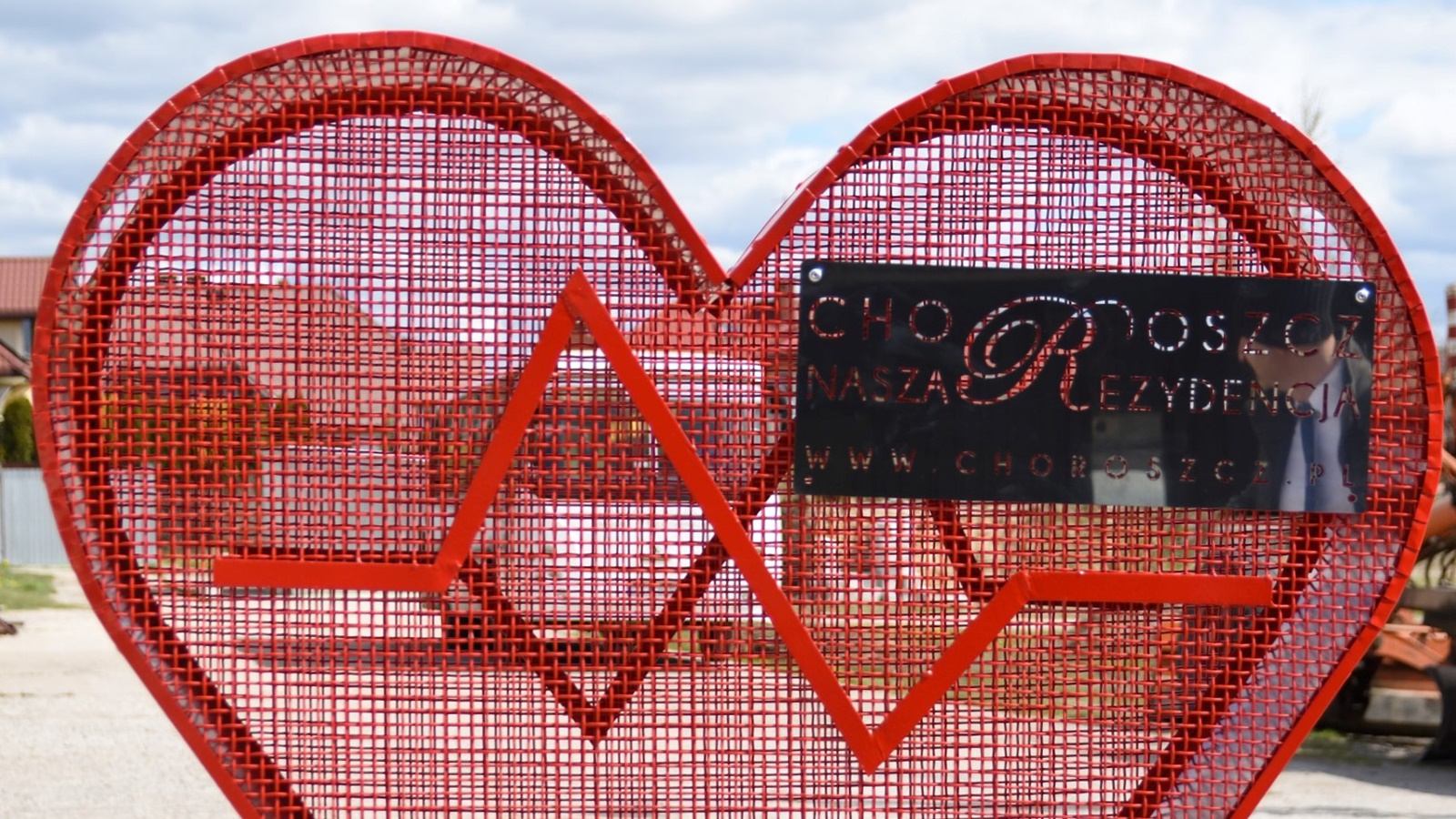 W Międzynarodowym Dniu Ziemi, w Choroszczy stanęła instalacja w kształcie serca