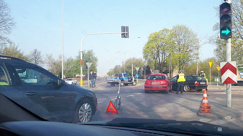 Wypadek w pobliżu dworca PKS w Białymstoku - 39-latka trafiła do szpitala