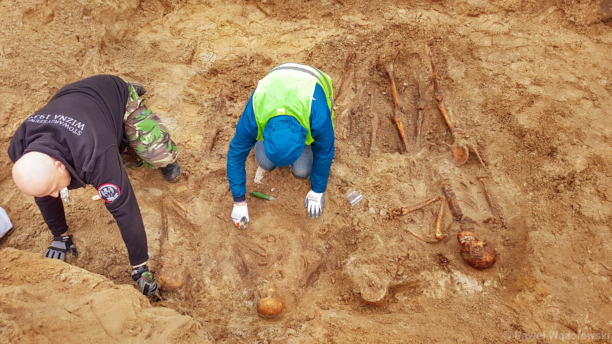 Przy budowie drogi w Mątwicy znaleziono ludzkie szczątki