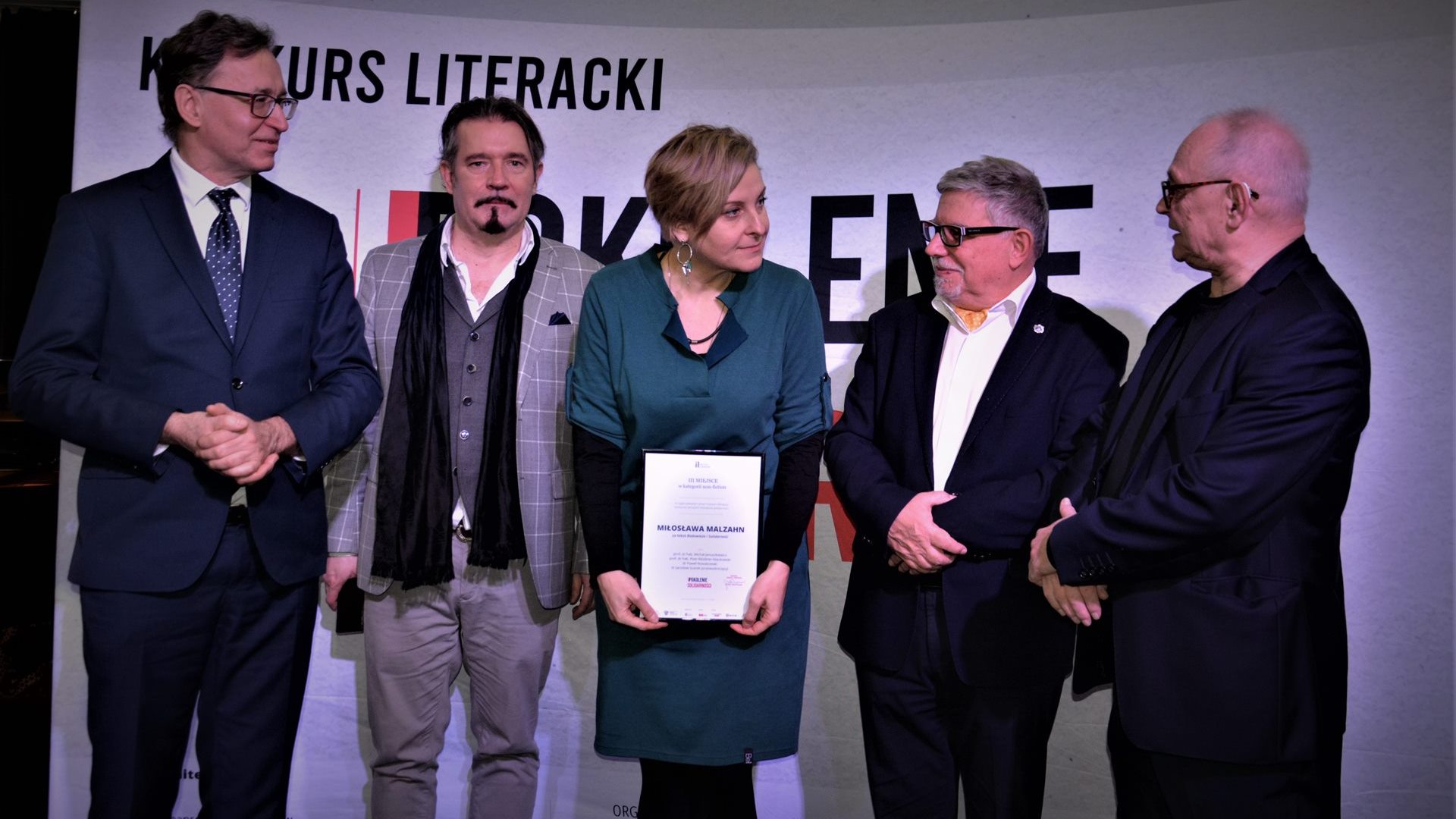 Miłka Malzahn z Polskiego Radia Białystok zdobyła nagrodę w konkursie "Pokolenie Solidarności"